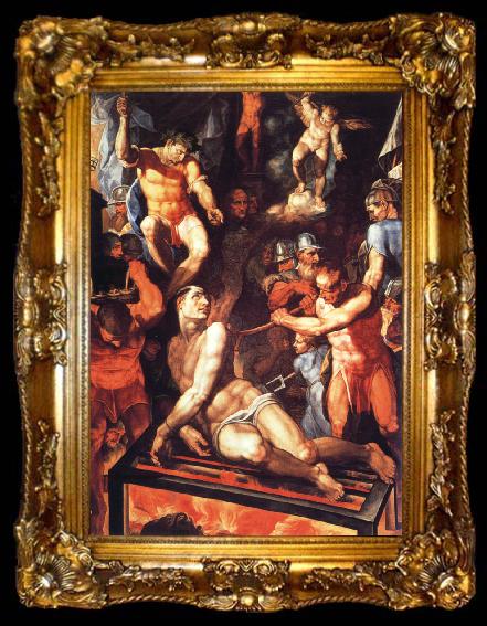 framed  TIBALDI, Pellegrino Marty of St.Lawrence, ta009-2